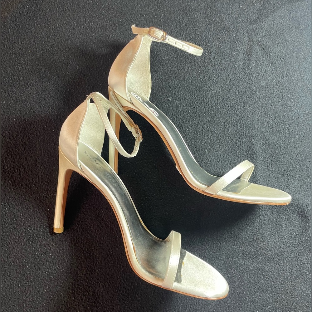 Stuart Weitzman Women's Beige Heels Size 8.5